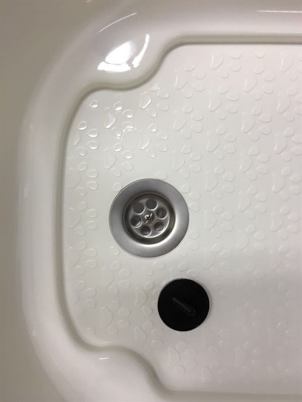 Badekar i plast m/stativ