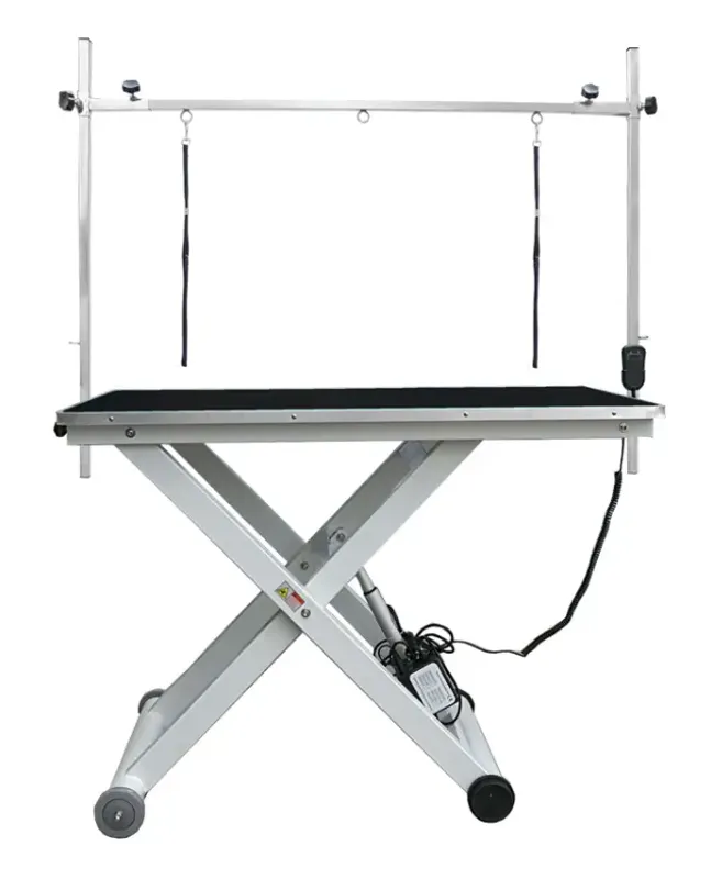  TE108 Elektrisk trimmebord 120 cm - svart matte