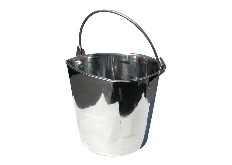 Vannbøtte med flat rygg uten kroker, 950 ml